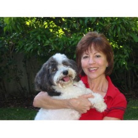 Carol and her Havanese Dezi