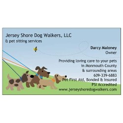 Dog walker in Long Branch, New Jersey