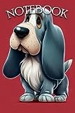 Basset Bleu De Gascogne Notebook: Cute Aesthetic Lined Journal for Basset Bleu De Gascogne Dog Lovers