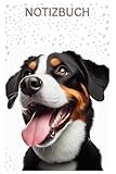 Entlebucher Sennenhund Notizbuch, Buch: Das perfekte Geschenk für Liebhaber & Berner-Fans, Buch mit Hundemotiv Liniert, A5: Tagebuch, Journal, ... Motiv, blanko, Frauen,Dad (German Edition)