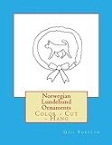 Norwegian Lundehund Ornaments: Color - Cut - Hang