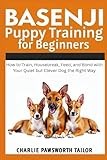 Basenji Puppy Training For Beginners: How To Train, Housebreak, Feed, And Bond With Your Quiet But Clever Dog The Right Way
