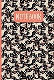 Cute Bull Terrier Dog Pattern: Lined Journal Notebook Bull Terrier Gifts for English Bull Terrier lovers | 6" X 9" | 110 Blank Lined