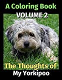 The Thoughts of My Yorkipoo: A Coloring Book Volume 2