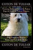 Coton de Tulear Training Book for Coton De Tulear Dogs & Coton De Tulear Puppies By D!G THIS DOG Training Dog, Training Begins From the Car Ride Home,Coton De Tulear