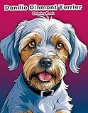 Cute Dandie Dinmont Terrier Coloring Book: Adorable Puppy Designs for Toddlers!
