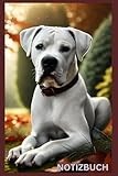 Notizbuch Dogo Argentino, Buch m. Hundemotiv, Kalender, Tagesplaner & Geschenkidee, Geschenk für Hundeliebhaber, Hunde: Journal, Taschenbuch, ... Bild, Calendar,Deko,Dad,Dog (German Edition)