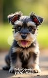Pocket Calendar 2026-2027: Small 2-Year Monthly agenda from January 2026 to December 2027 purse size | Miniature Schnauzer Dog Design