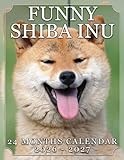 Funny Shiba Inu Calendar 2026 - 2027: Jan 2026 to Dec 2027 Planner, Large Size, Printed on Sturdy Paper, Includes US Holidays, Great for Daily Planning and Organizing