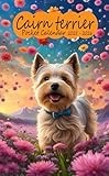 Cairn Terrier Pocket Calendar 2025-2026: Small 2-Year Monthly planner For Purse