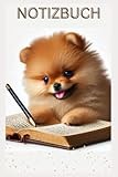 Spitz Notizbuch, Buch: Das perfekte Geschenk für Kleinspitz Liebhaber & Zwergspitz Fans, Heft m. Hundemotiv Liniert, A5: Tagebuch, Journal, ... blanko, Hundezucht, Calendar (German Edition)