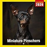 Miniature Pinschers Calendar 2026: A Year of Energetic and Alert Miniature Pinschers | Kalender Calendario Calendrier