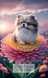 Japanese Chin and Flower 2025-2026 Pocket Calendar: Stylish Mini Planner: 24 Months of Organization in Your Pocket! Compact at 4x6.5 inches
