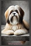 Lhasa Apso Notizbuch, Buch, Motiv, Kalender, Organizer & Geschenkidee, Geschenk für Liebhaber dieser süßen Hunde, Calendar: Journal, Taschenbuch, ... Bild, Buch, Deko, Bilder,Fan (German Edition)