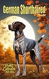 2025-2026 German Shorthaired Pointer Pocket Calendar: 2 Years Small Monthly Planner For Purse