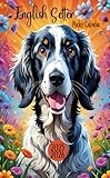 2025-2026 English Setter Pocket Calendar: 2 Years Small Monthly Planner For Purse