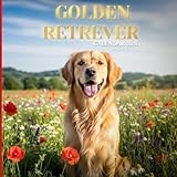 Golden Retriever 2026 Calendar: Dog Photography Monthly Planner with 12 Beautiful Golden Retriever