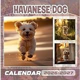 Havanese Dog Calendar 2026-2027: 18 Month Planner To Keep You On Track from Sep 2026 to Dec 2027,Square 8.5 x 8.5 Inches Gift For Organizing & Planning