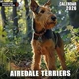 Airedale Terriers Calendar 2026: A Yearly Planner Capturing Lively and Loyal Companions
