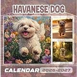 Havanese Dog Calendar 2026-2027: 18 Month Planner To Keep You On Track from Sep 2026 to Dec 2027,Square 8.5 x 8.5 Inches Gift For Organizing & Planning
