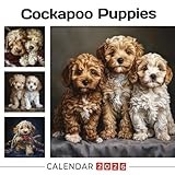 Cockapoo Puppies Calendar 2026: Fluffy Curls and Puppy Eyes in Heart-Melting Scenes