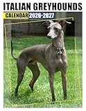Italian Greyhounds Calendar 2026 - 2027: Keep Track Of Goals With Monthly Planner Jan 2026 To Dec 2027 Artistic Photos Us Holidays Perfect For Presents