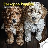 Cockapoo Puppies Calendar 2026: Fluffy Curls and Puppy Eyes in Heart-Melting Scenes