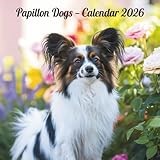 Papillon Dogs Calendar 2026: Monthly Planner with Cute Dog Illustrations