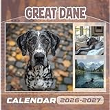 Great Dane Calendar 2026-2027: 18 Month Planner To Keep You On Track from Sep 2026 to Dec 2027,Square 8.5 x 8.5 Inches Gift For Organizing & Planning