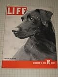 Life Magazine December 12, 1938 Labrador Retriever - Robert Capa - Pygmalion - Victorian Christmas Cards - Fall of Hankow, China - Coca Cola Santa