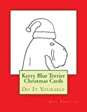 Kerry Blue Terrier Christmas Cards: Do It Yourself