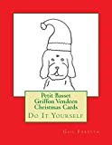 Petit Basset Griffon Vendeen Christmas Cards: Do It Yourself