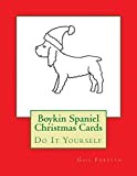 Boykin Spaniel Christmas Cards: Do It Yourself
