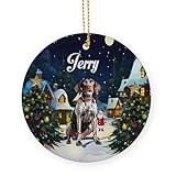 German Shorthaired Pointer Christmas Ornament, German Shorthaired Pointer Dog Gift for Women, German Shorthaired Pointer Dog Lover, Funny German Shorthaired Pointer Gift