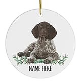 Lying German Shorthaired Pointer Gifts Christmas Tree Ornaments German Shorthaired Pointer Souvenir,German Shorthaired Pointer Memorial,Pet Keepsake,German Shorthaired Pointer Pendant.