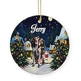 Sanwood German Shorthaired Pointer Dog Ornament, Gift for German Shorthaired Pointer Lover, German Shorthaired Pointer Christmas Ornament Gift for Women, German Shorthaired Pointer