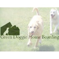 Green Doggie Home Boarding Granada Hills California Logo 