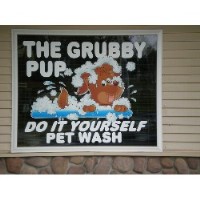 The Grubby Pup Alanson Michigan Logo 