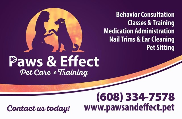 Paws & Effect - Pet Care and Training