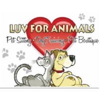 Luv For Animals Pet Sitting & Dog Training Crown Point Indiana Logo 