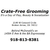 Chris' Pet Grooming - Crate Free Broken Arrow Oklahoma Logo 