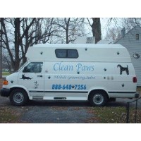 Clean Paws Mobile Pet Services Gary Indiana Logo 