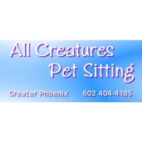 All Creatures Pet Sitting Phoenix Arizona Logo 