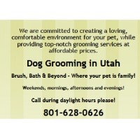 Brush, Bath And Beyond Bountiful Utah Logo 