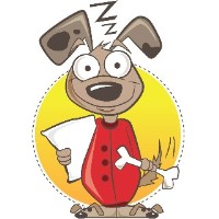 Dee-Tails Doggie Daycare & Boarding Plainwell Michigan Logo 