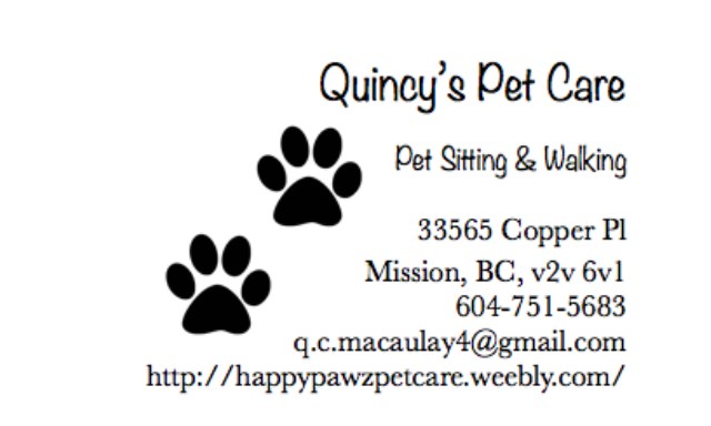 Quincy's Pet Care