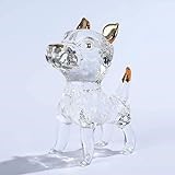 Qianwei Crystal French Bulldog Gifts - Glass Figurines for Women - Decor, Gifts for French & American Bulldog Lovers