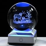 3D Crystal Ball Labrador Retriever Gifts for Women Men - Labrador Retriever Statue Paperweight Birthday Christian Gifts for Best Friend Daughter Keepsake Paperweight -Dog Figurines Statues Home Decor
