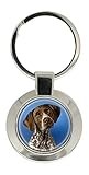 Giftshop UK German Shorthaired Pointer Key Ring