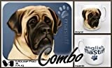 English Mastiff "for Dog Lovers Only" Mouse Pad and Mug Combo Set (blue)